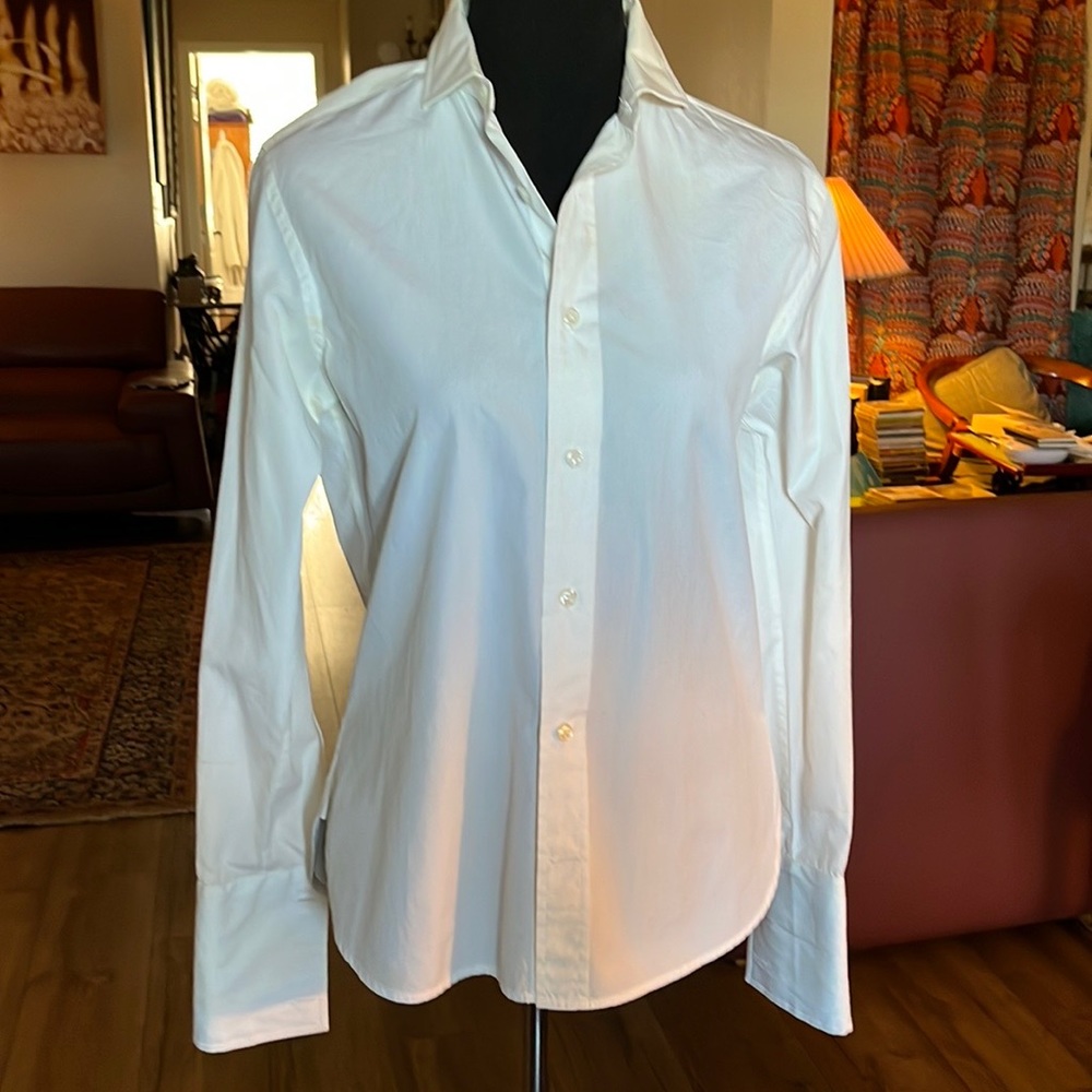 Ralph Lauren White Shirt Size 8